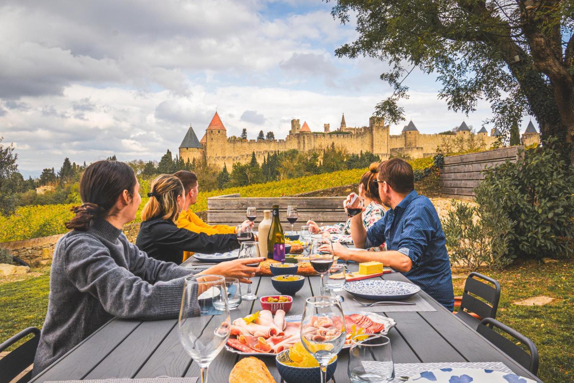 L'Ecrin De La Cite, Coeur De Vignes - Vivez Une Experience Inoubliable ! Carcassonne Exterior foto